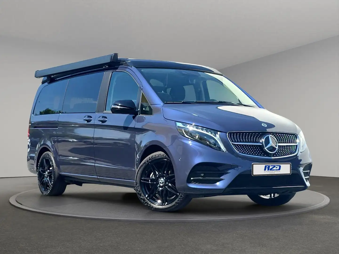 Mercedes-Benz Marco Polo 300d 4M AMG LINE STANDZ SOUND KÜCHE AHK Bleu - 2