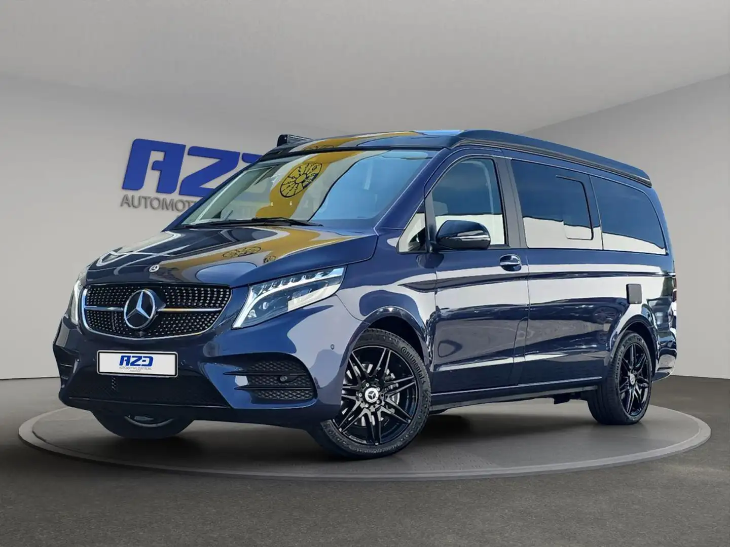 Mercedes-Benz Marco Polo 300d 4M AMG LINE STANDZ SOUND KÜCHE AHK Bleu - 1