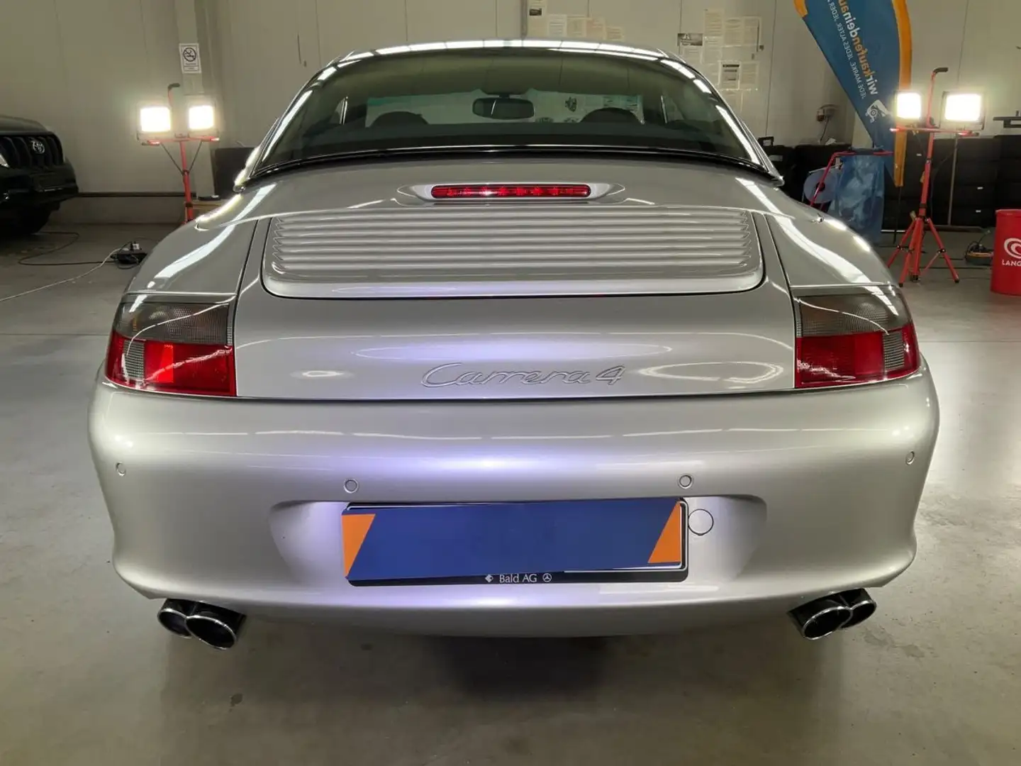 Porsche 996 911 Carrera 4 3.6 Cabrio 320CV 70000KM ! MANUALE ! Argento - 2