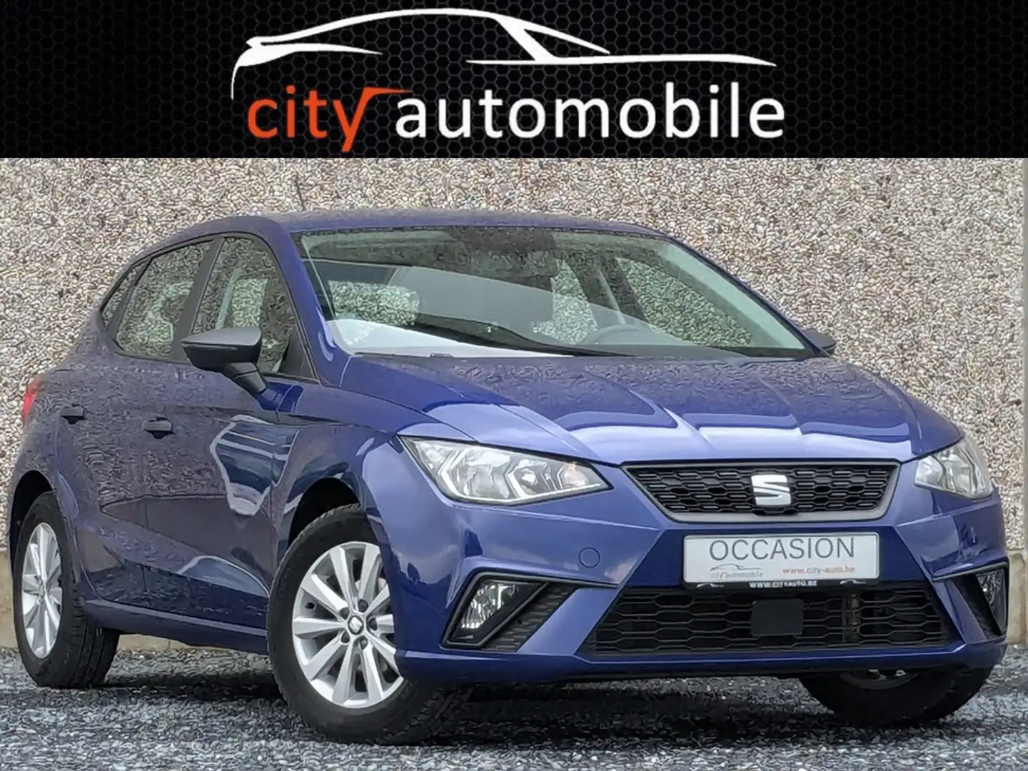 SEAT Ibiza 1.0i CLIMATISATION RADIO BLUETOOTH Bleu - 1