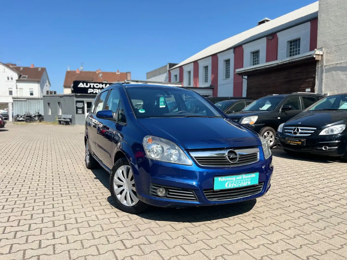 Opel Zafira B+1,9L D+AUTOMATIK+TEMPO+7 SITZER+2.HAND+ Blau - 1