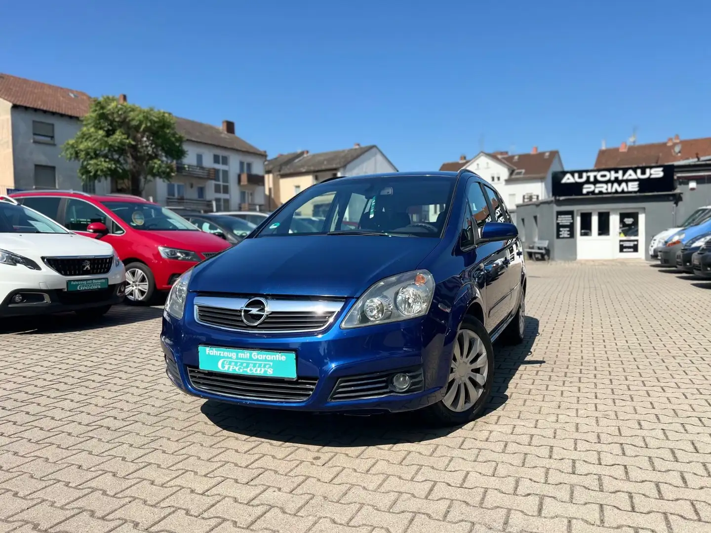 Opel Zafira B+1,9L D+AUTOMATIK+TEMPO+7 SITZER+2.HAND+ Blau - 2