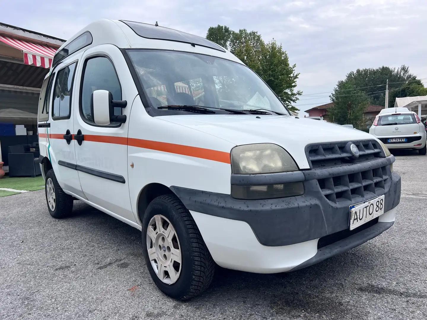 Fiat Doblo Doblo 1.9 jTD Fehér - 2