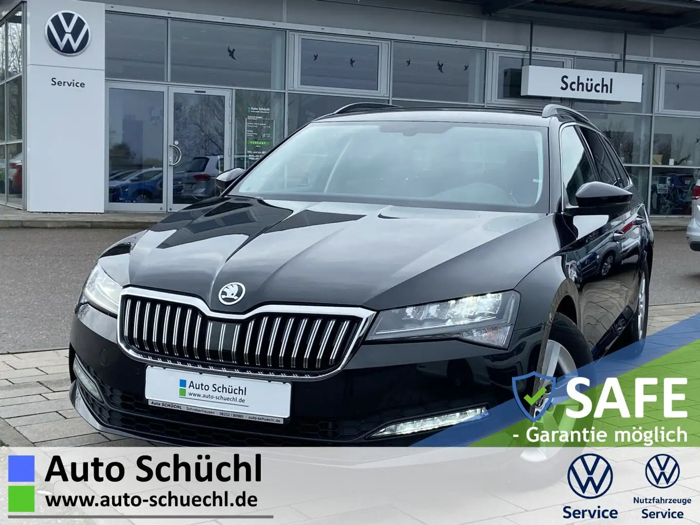 Skoda Superb Combi 2.0 TDI DSG Ambition AHK+EL.HECK+NA Schwarz - 1