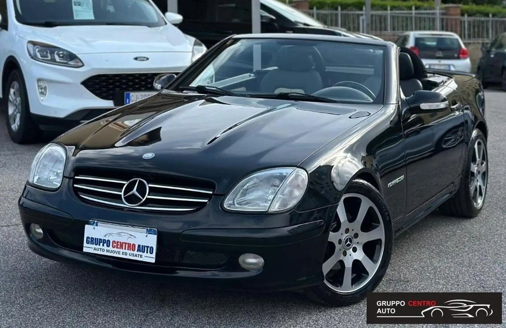 Mercedes-Benz SLK 200 cat Kompressor Evo Zwart - 1