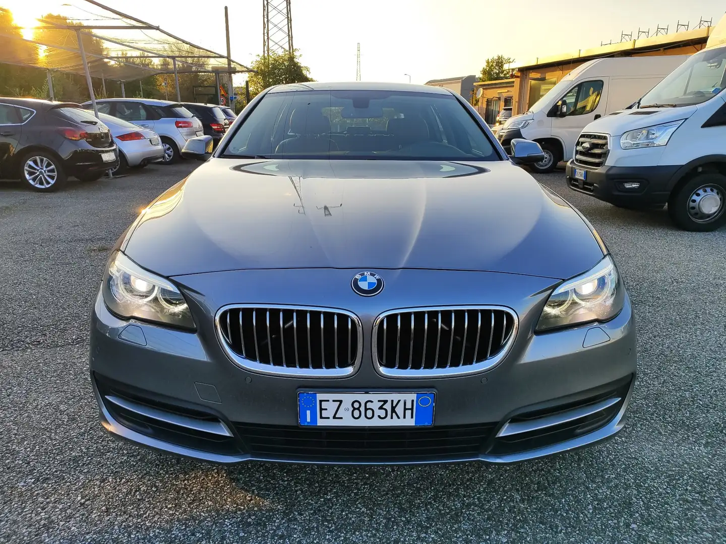 BMW 520 D Touring Business 190cv autom. Euro 6 Grigio - 1