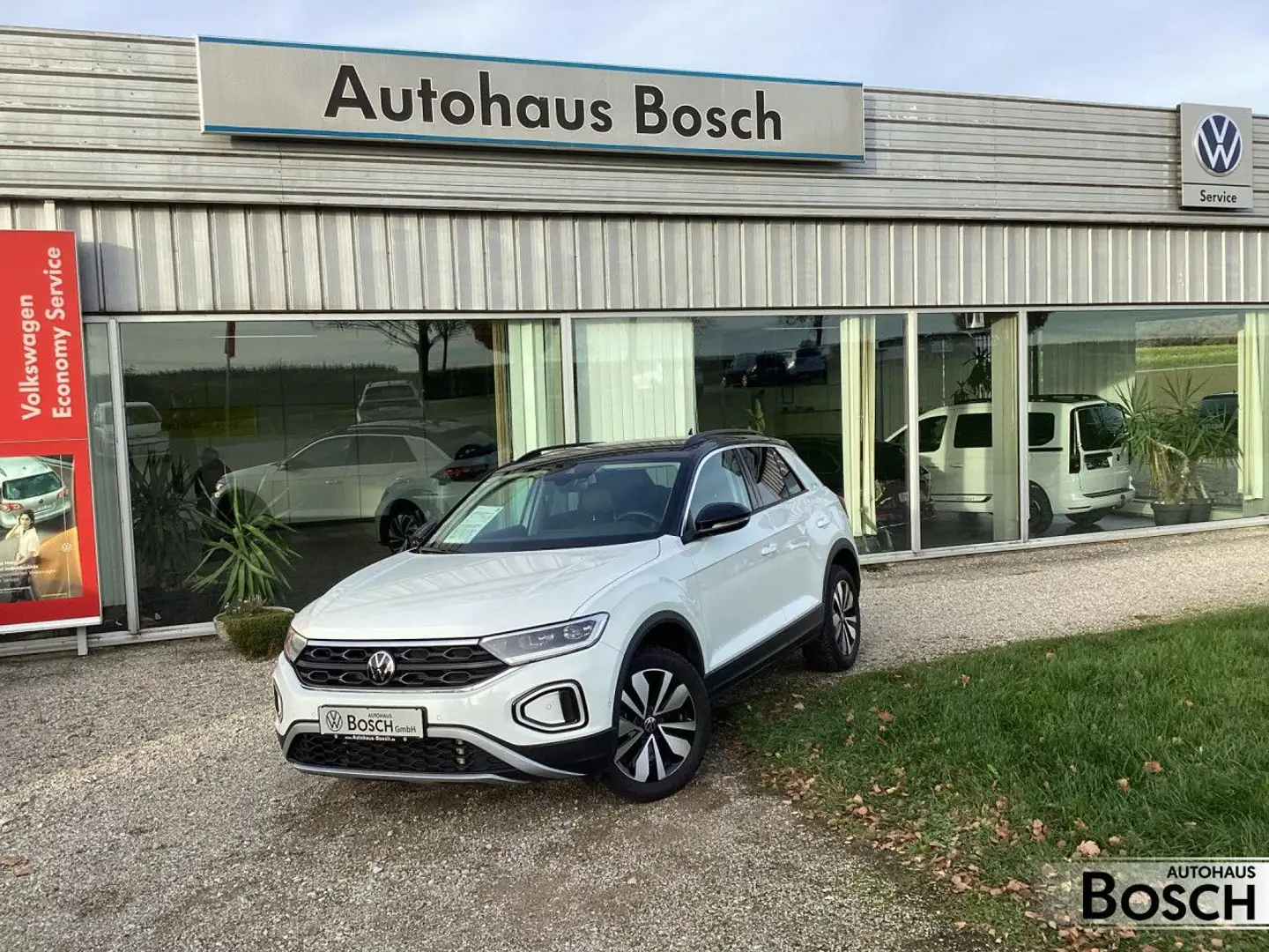 Volkswagen T-Roc 2.0 TDI Goal DSG AHK RFK Navi SHZ ACC LED Weiß - 2