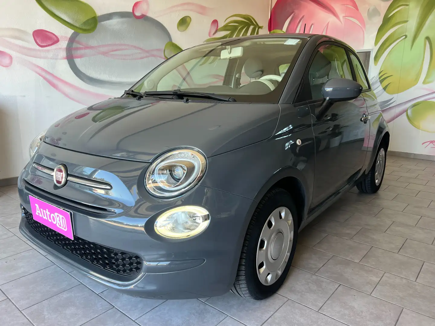 Fiat 500 500 III 2015 1.2 Pop 69cv Grigio - 1