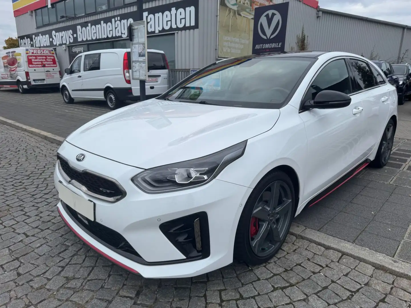 Kia ProCeed / pro_cee'd ProCeed GT NAVI KAMERA ALCANTARA SCHECKHEFT Weiß - 2