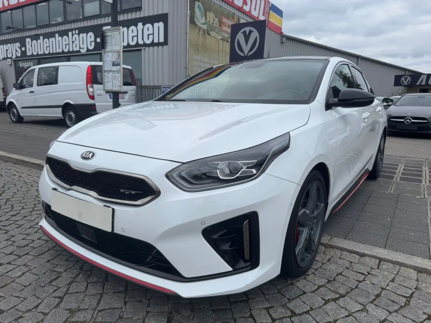 Kia ProCeed / pro_cee'd ProCeed GT NAVI KAMERA ALCANTARA SCHECKHEFT Weiß - 1