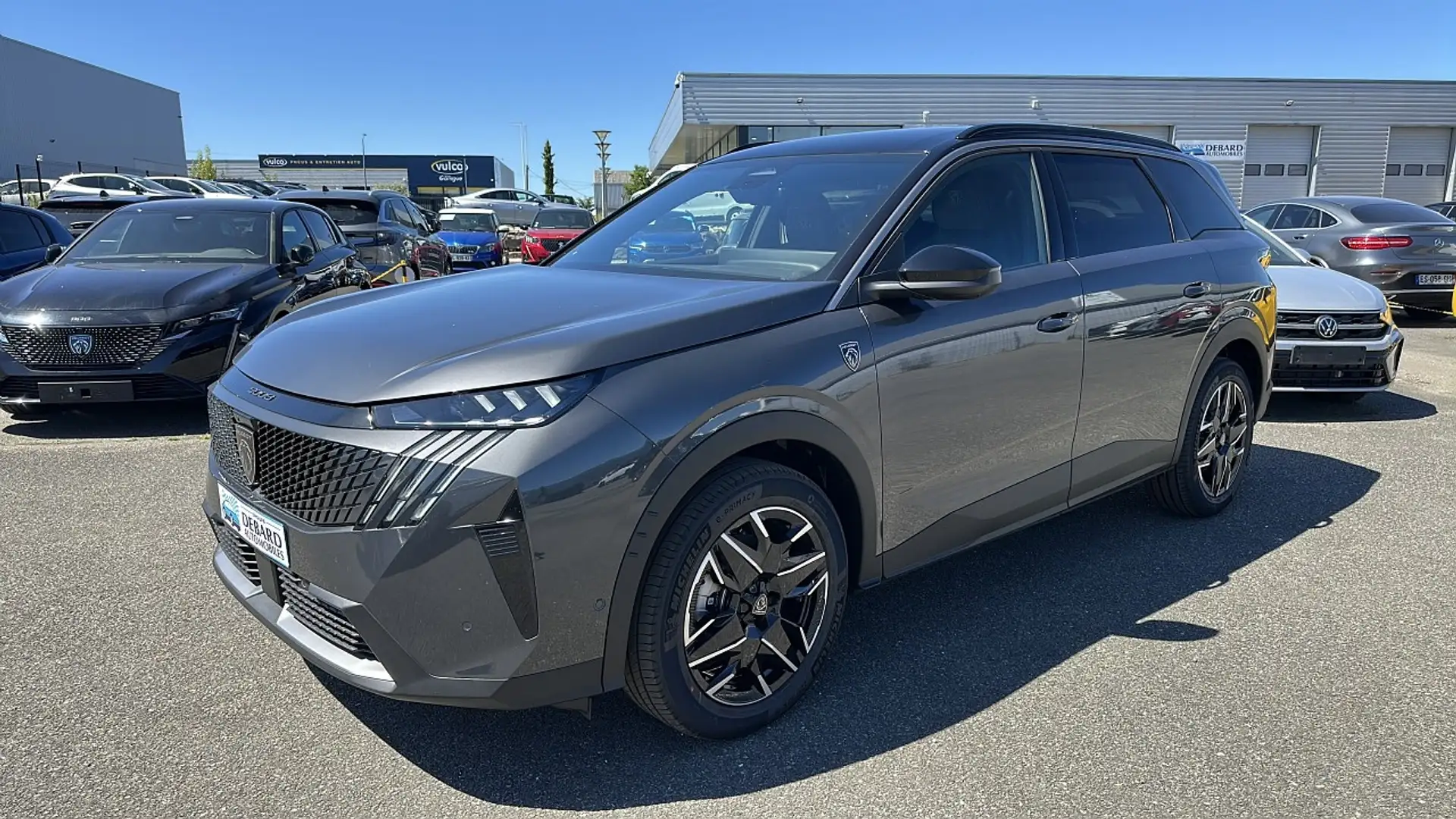 Peugeot 5008 HYBRID 145CH GT E-DCS6 Gris - 1