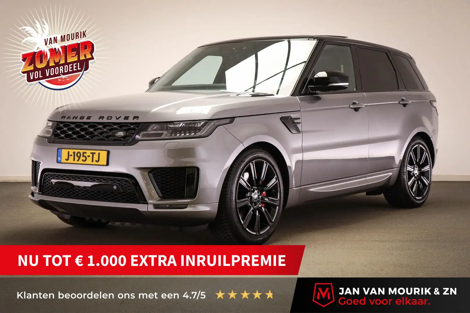 Land Rover Range Rover Sport 2.0 P400e HSE Dynamic | PANORAMADAK | STUURVERWARM Grijs - 1