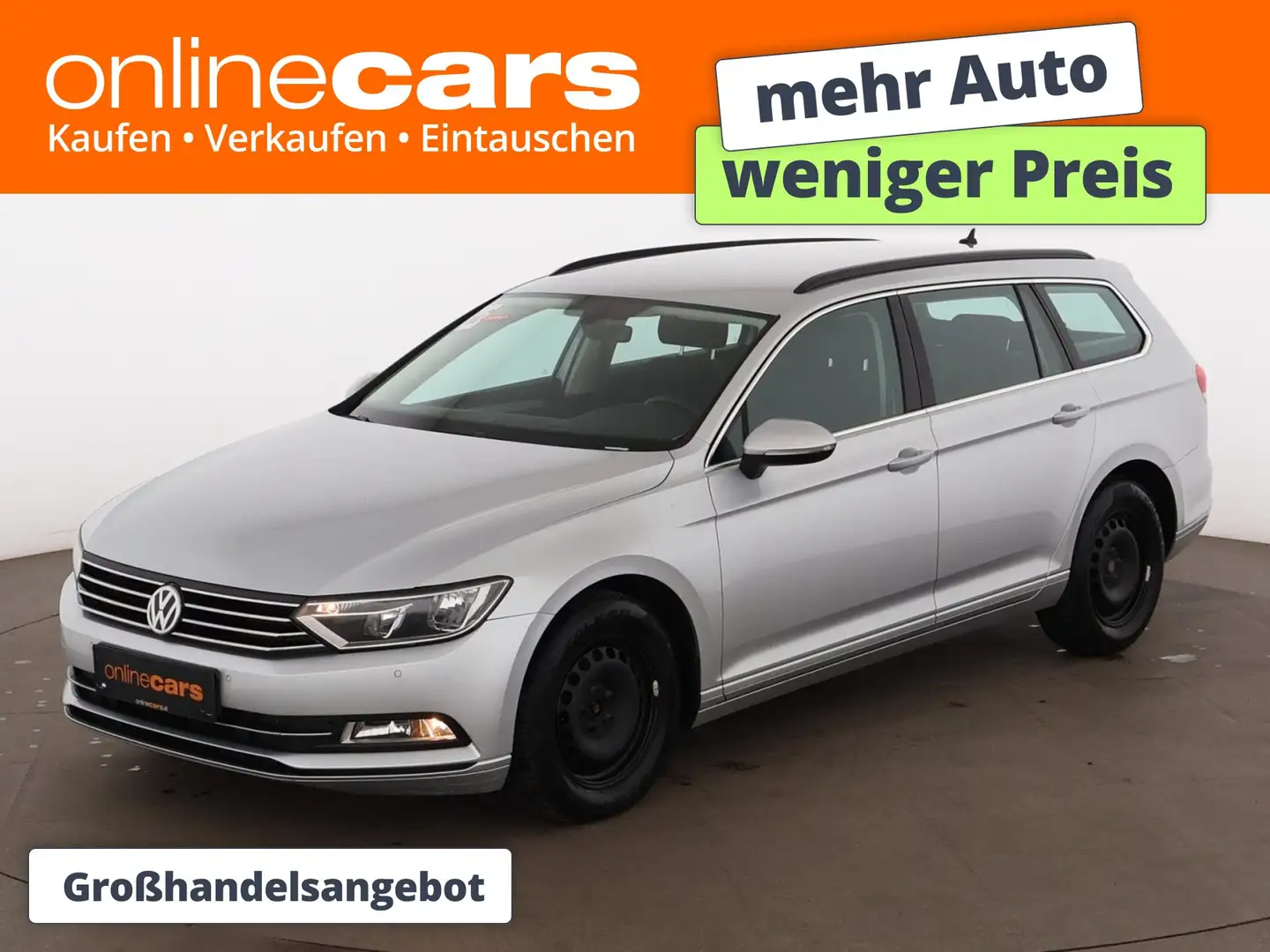 Volkswagen Passat Variant 1.6 TDI Comfortline Aut RADAR NAVI Grau - 1