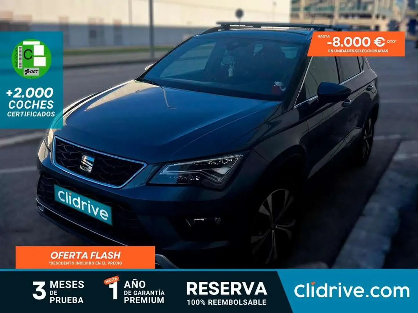 SEAT Ateca 1.4 EcoTSI S&S Xcellence Gris - 1
