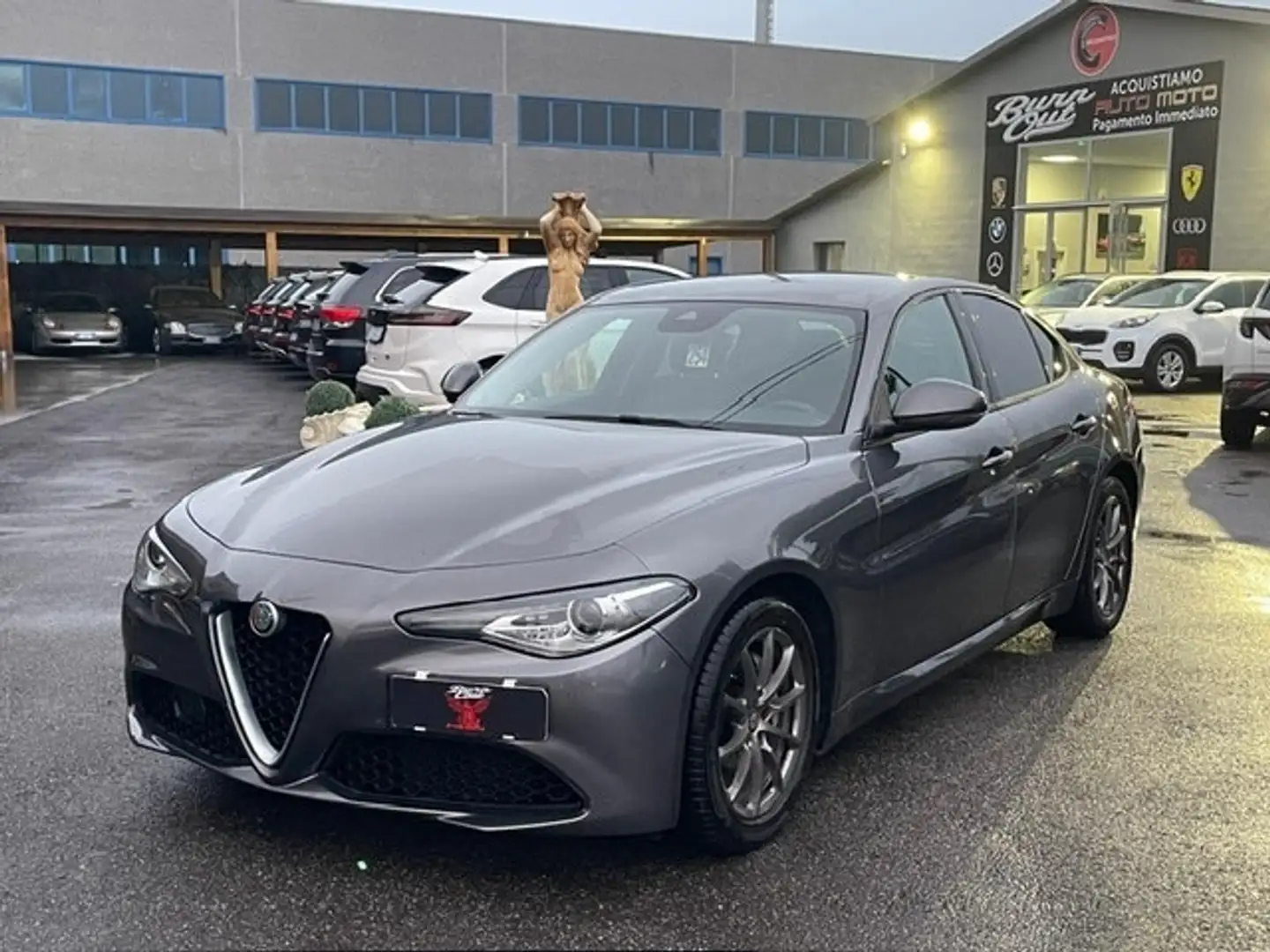 Alfa Romeo Giulia 2.2 Turbodiesel 160 CV AT8 Sprint Grijs - 1