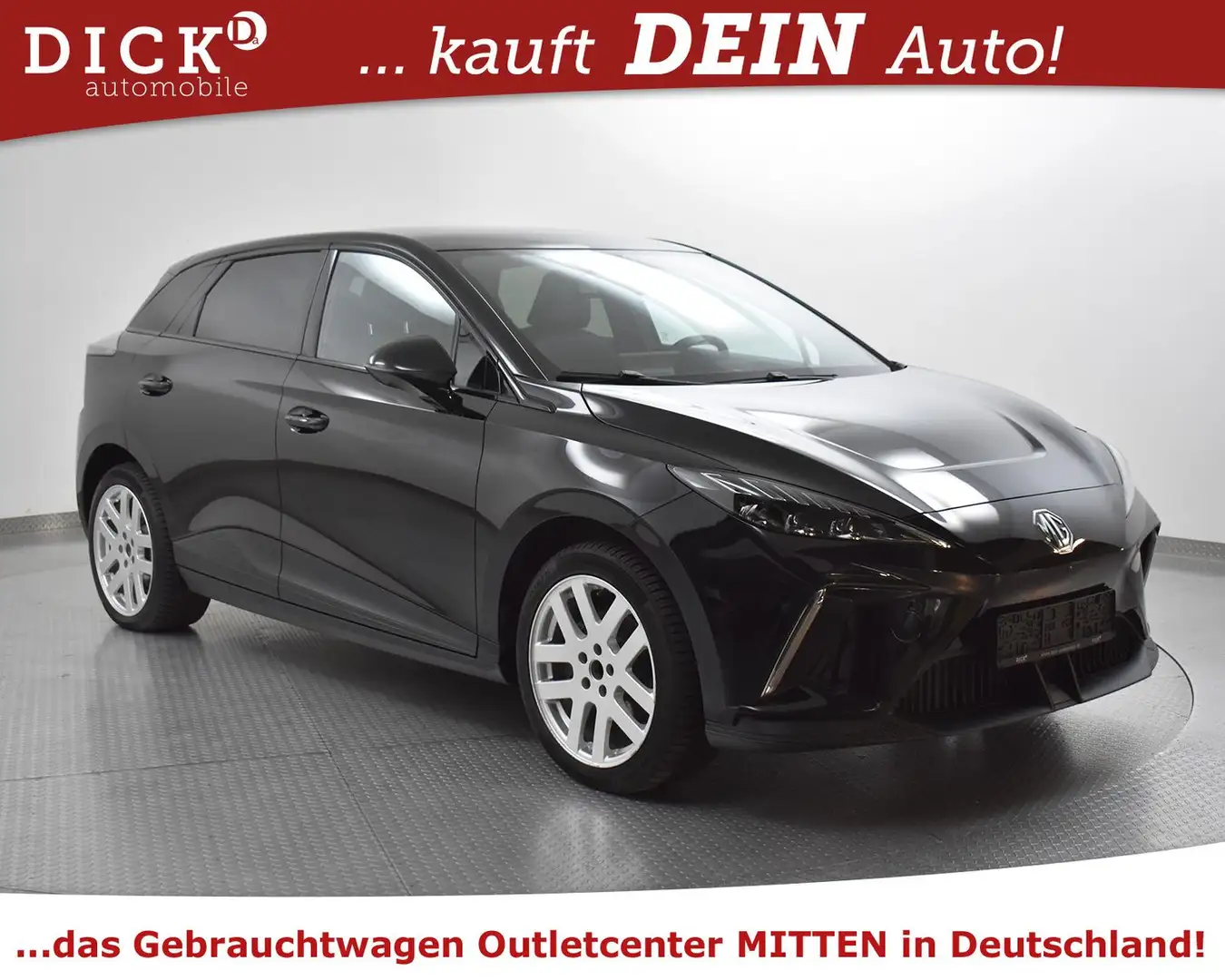 MG MG4 64 kWh Luxury VIRTU+LEDER+LED+SHZ+DAB+ACC Noir - 1