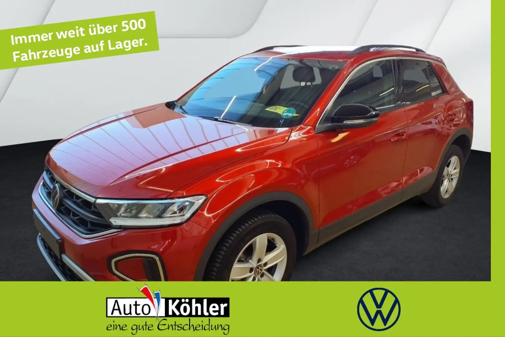 Volkswagen T-Roc Goal TDi CarPlay+ACC+LED+Navi+Virt+PDC Schwarz - 1