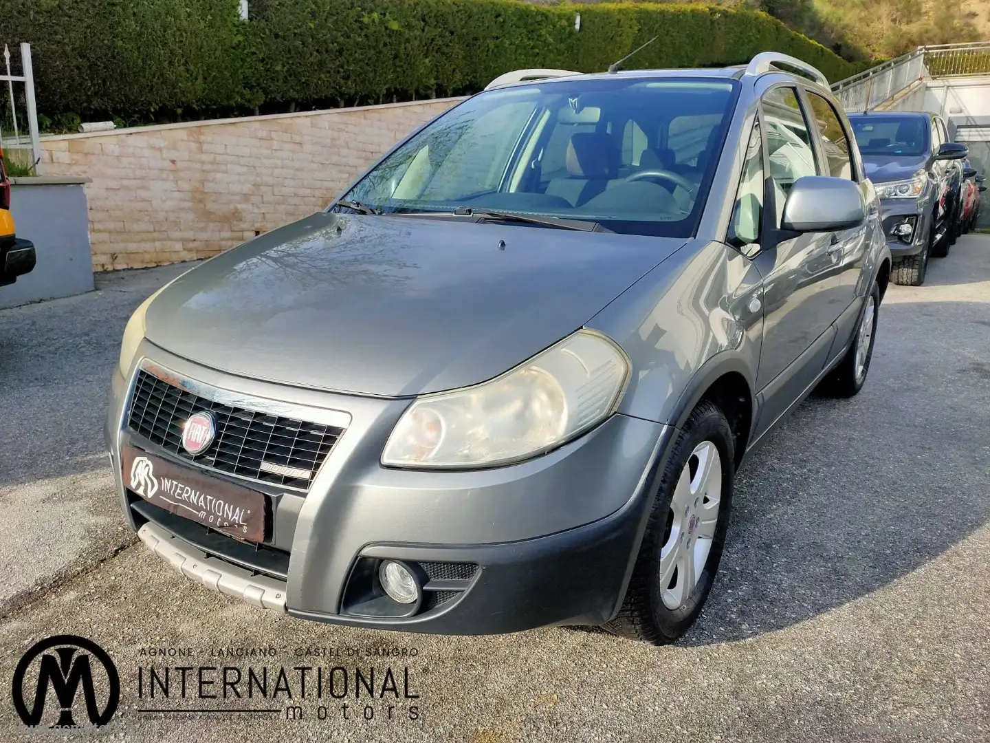 Fiat Sedici 1.9 MJT 4x4 Emotion Сірий - 1