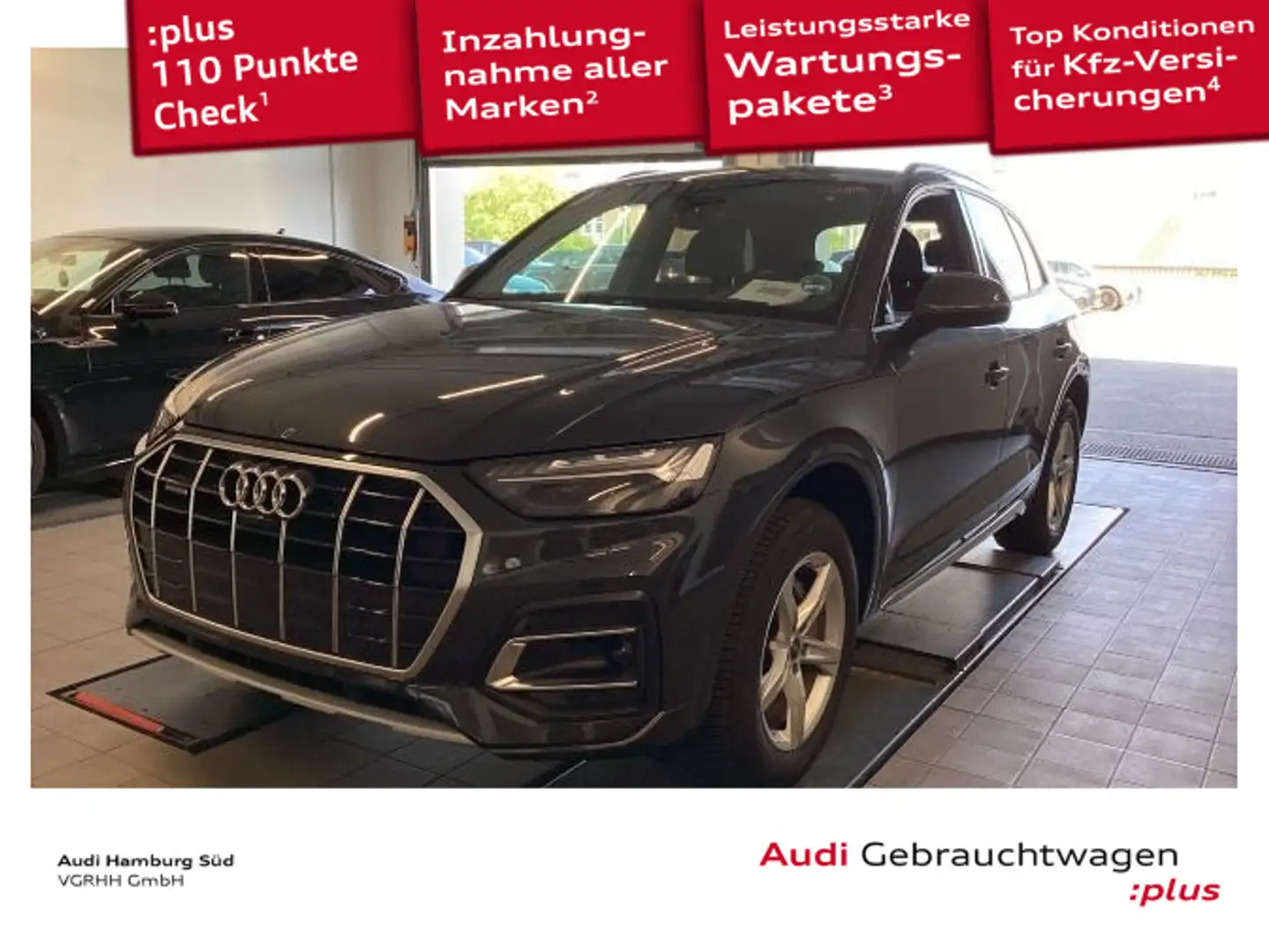 Audi Q5 40 TFSI advanced qu. S tronic MATRIX/ACC/AHK Grau - 1