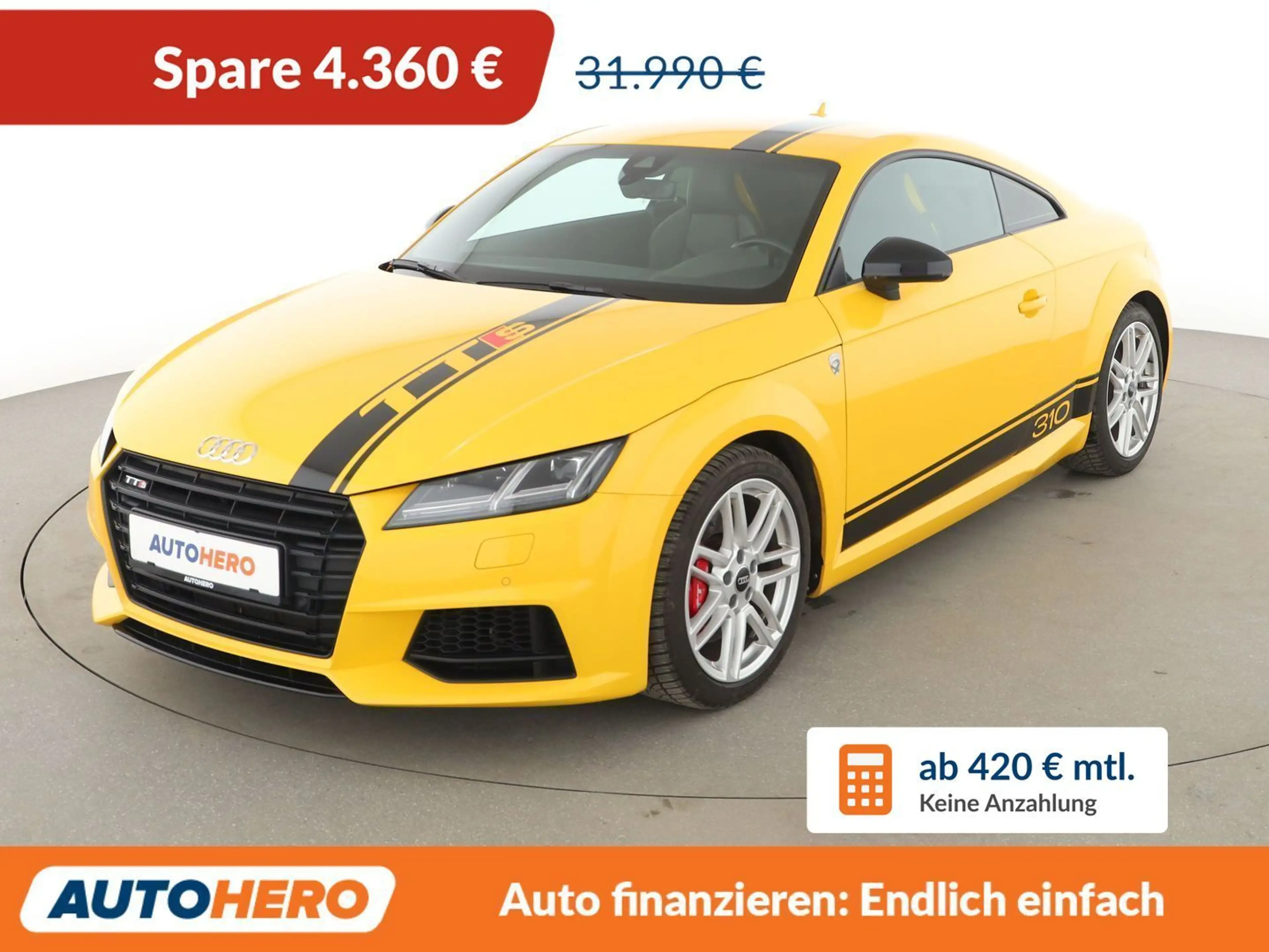 Audi TTS 2.0 TFSI quattro Coupe Aut.*NAVI*LED*TEMPO*