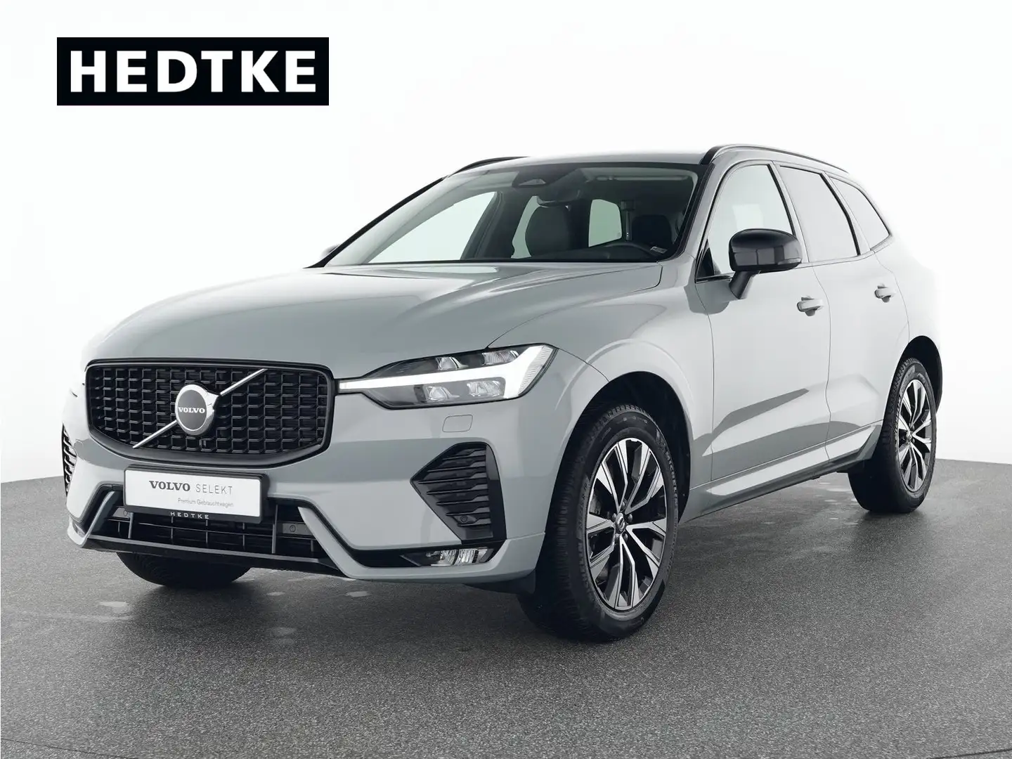 Volvo XC60 B4 Diesel Plus Dark 19"+VOLL-LED+H&K+ACC Grau - 1