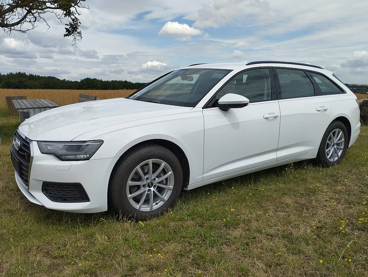 Audi A6 Avant 35 TDI S-tronic ACC,plus WR mit Alu,Paket... Weiß - 2