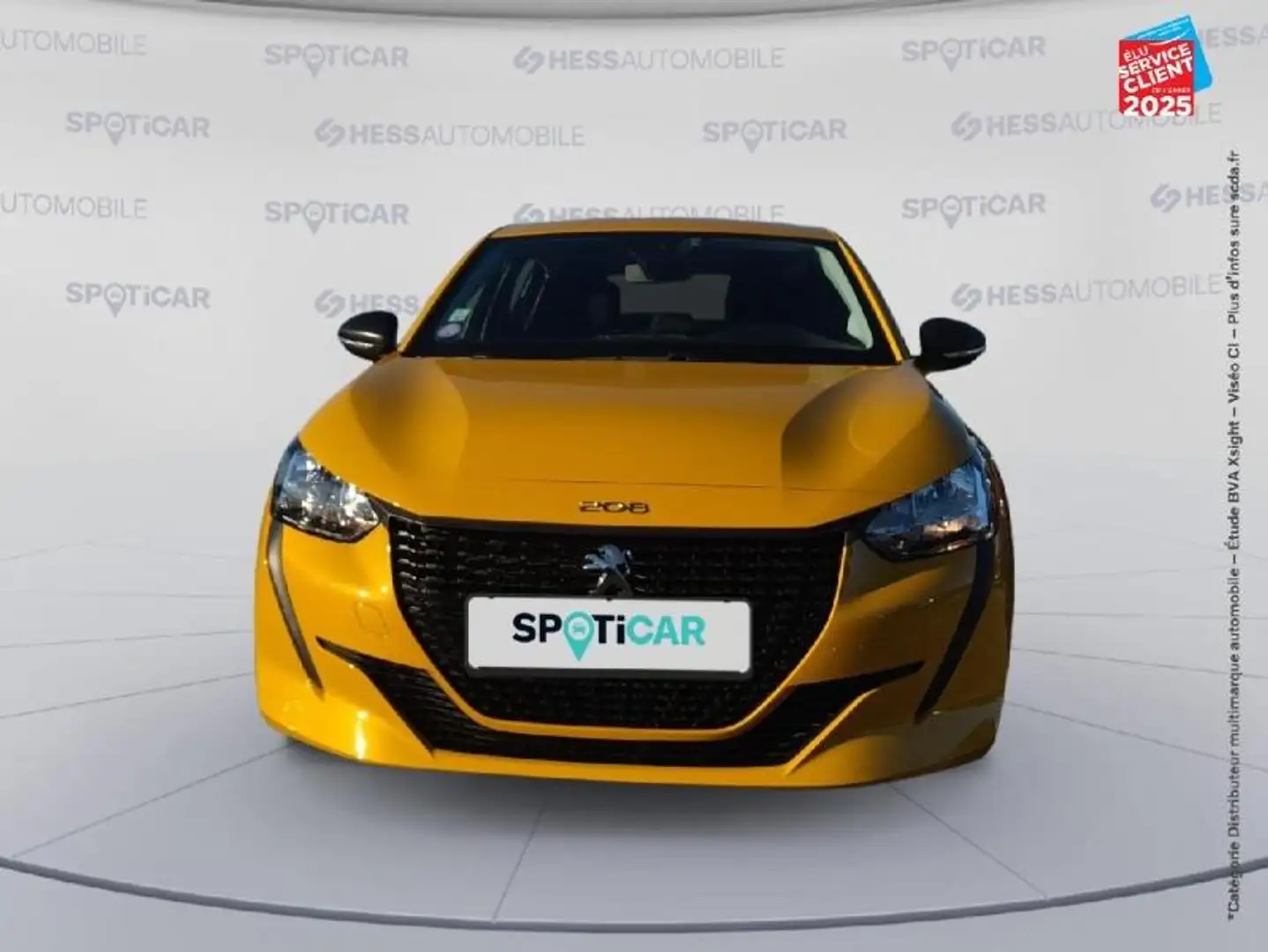 Peugeot 208 1.2 PureTech 75ch S\u0026S Like 2022 Jaune - 2