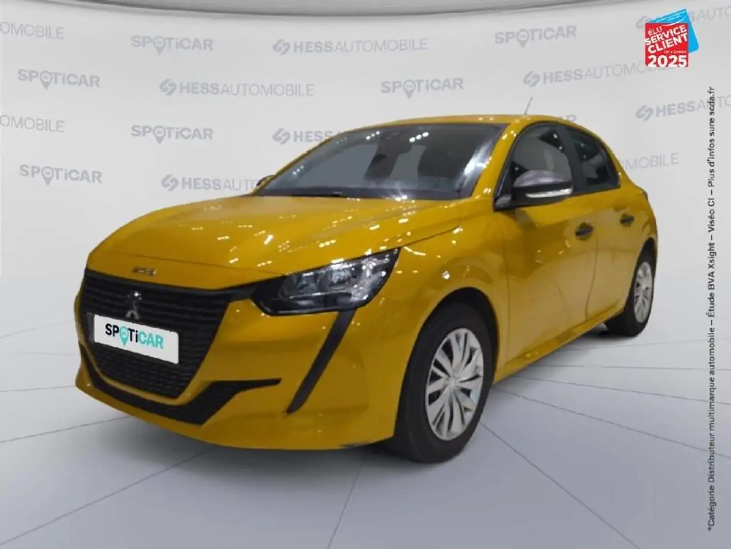 Peugeot 208 1.2 PureTech 75ch S\u0026S Like 2022 Jaune - 1