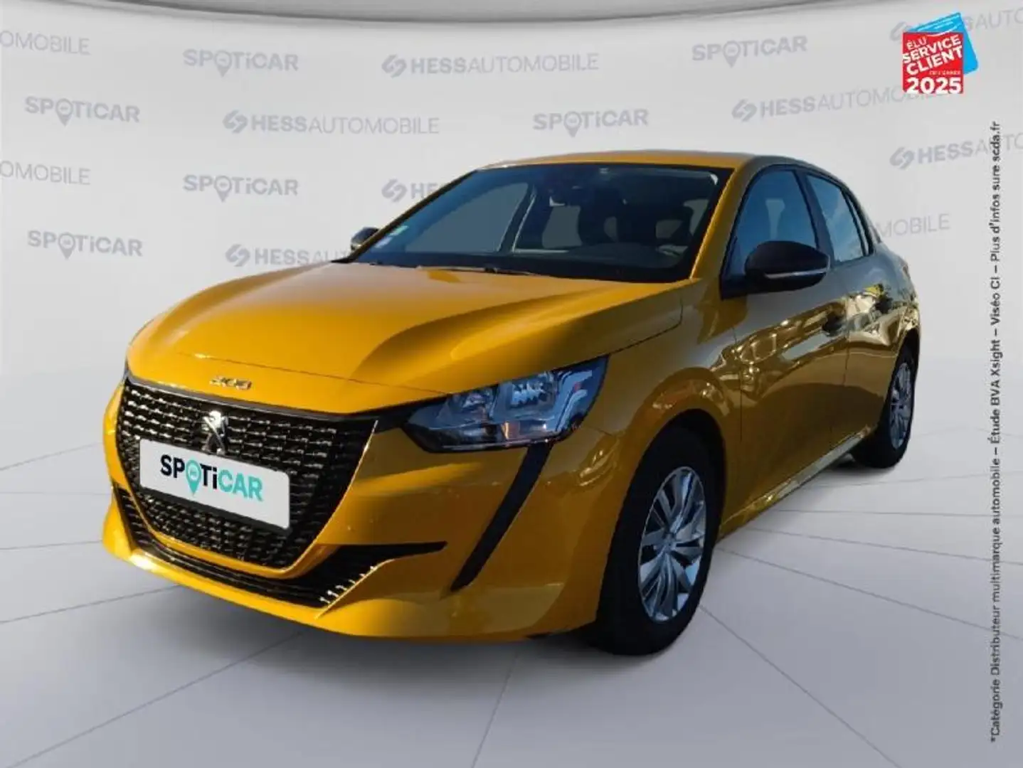 Peugeot 208 1.2 PureTech 75ch S\u0026S Like 2022 Jaune - 1