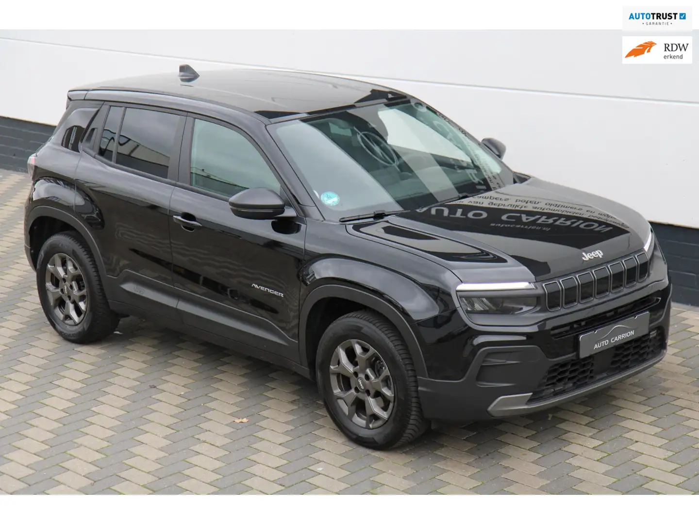 Jeep Avenger 1.2 Longitude Carplay Cruise 1Ste Eig. BTW !! Zwart - 1