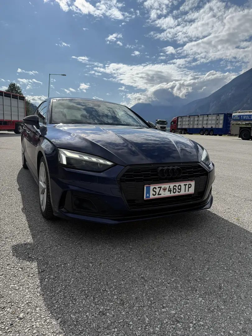 Audi A5 Sportback Blau - 2