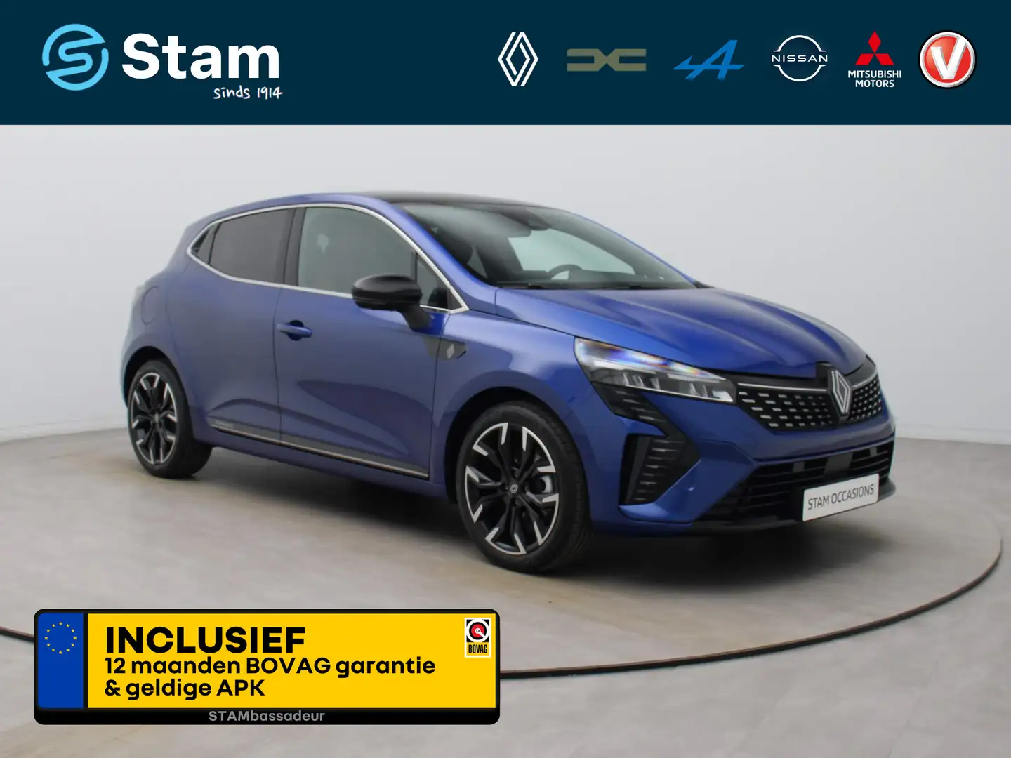 Renault Clio STAM Limité 75 E-Tech full hybrid 145pk NIEUW! #6 Blauw - 1