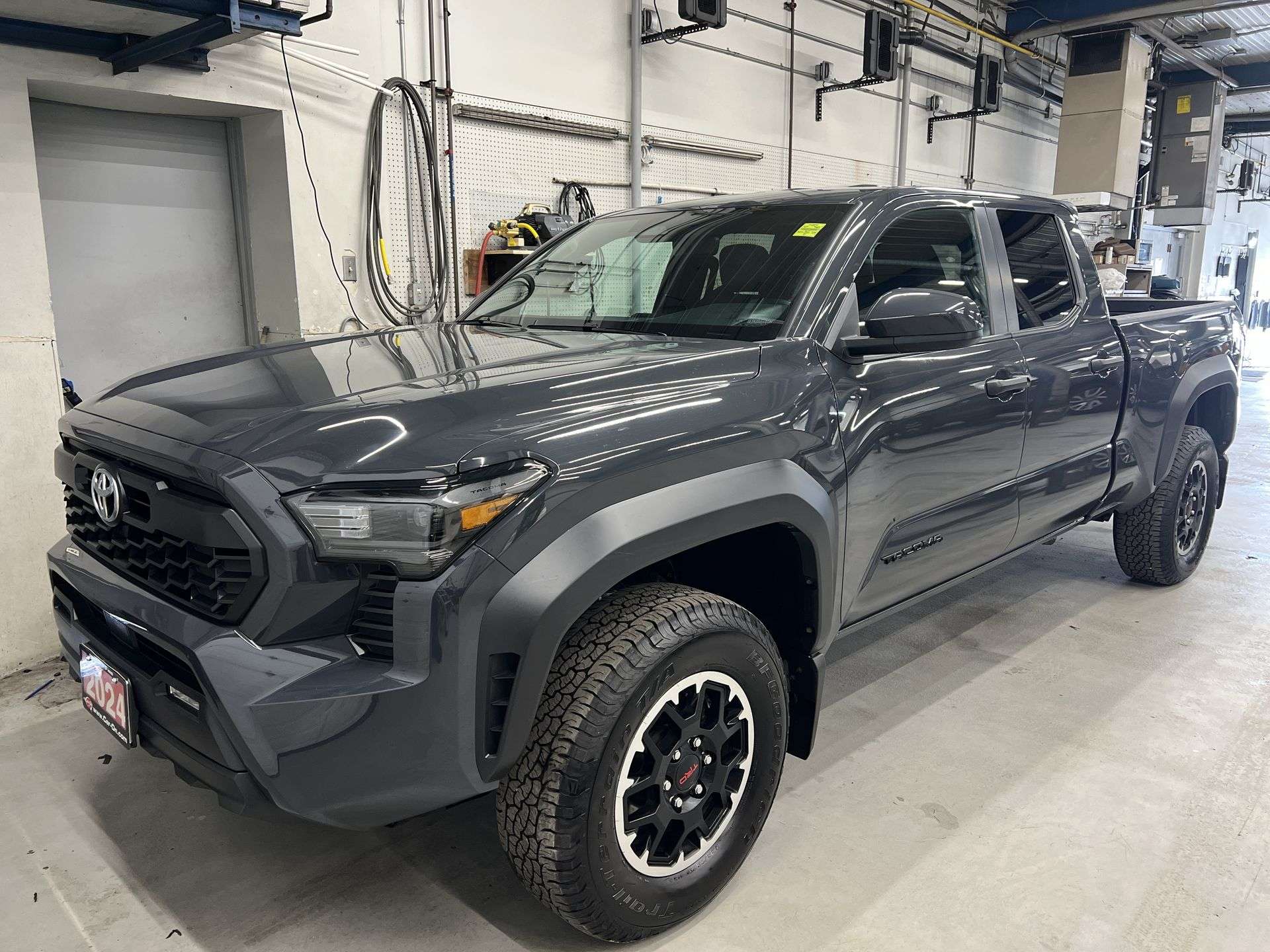 Gray 2024 Toyota Tacoma Pickup Truck Four-Wheel Drive Automatic