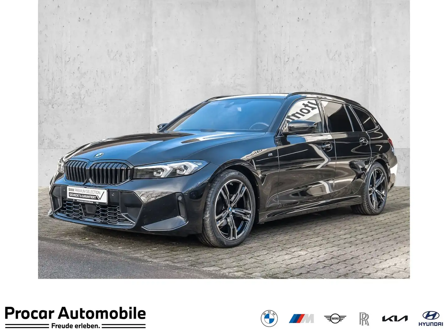 BMW 318 d Touring M Sport LC Plus. AHK HiFi DAB Komfortzg. Schwarz - 1