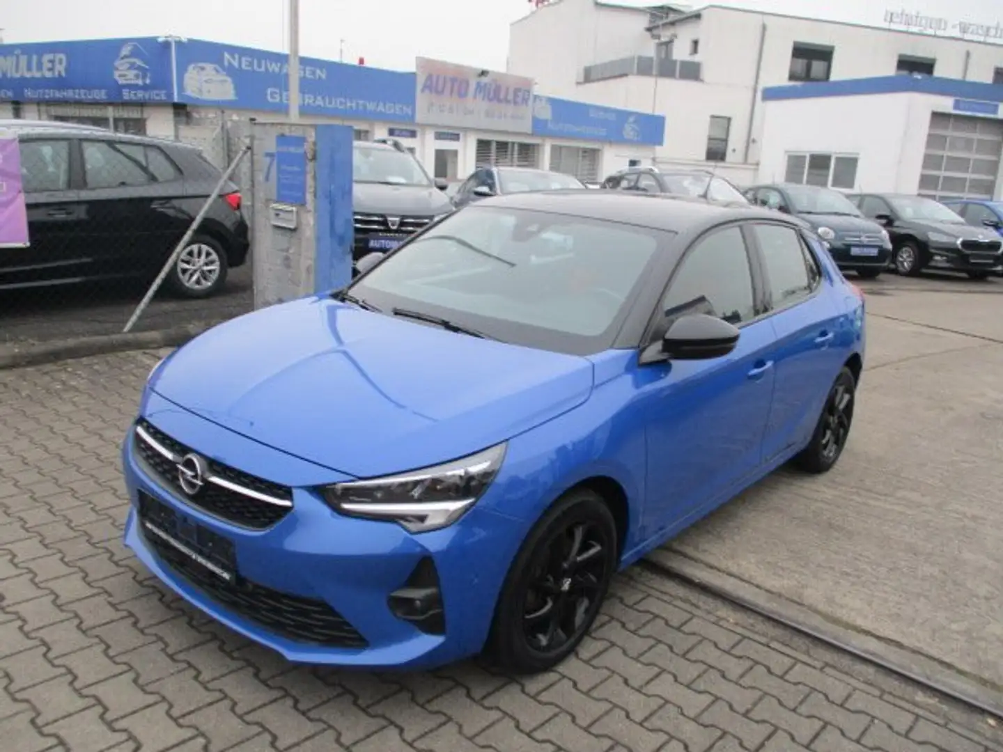 Opel Corsa F.1.2i.GS-Line.Klima.PDC.Kamera.Sofort. Bleu - 2