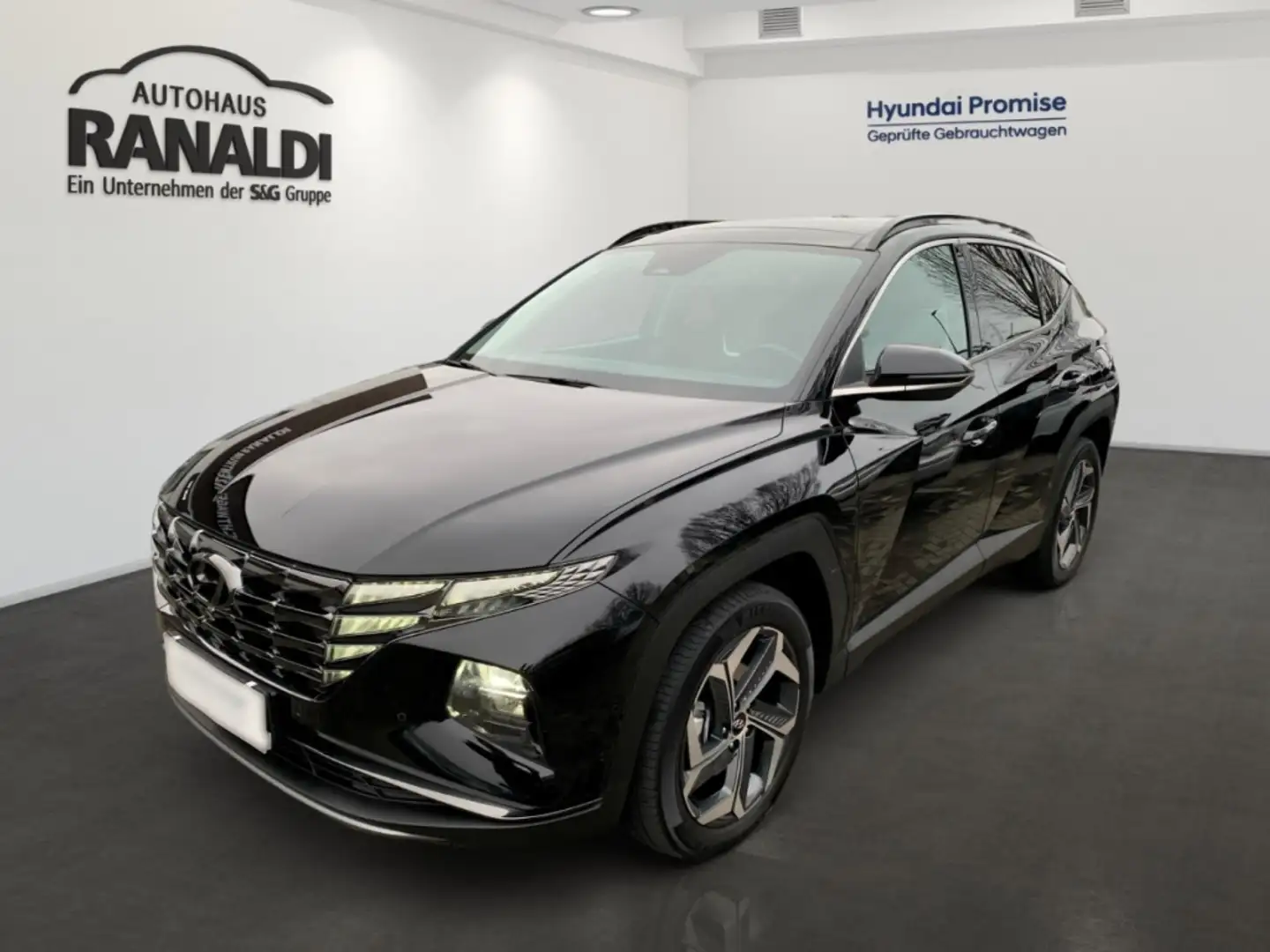 Hyundai TUCSON Prime Plug-In Hybrid 4WD ++37.600 KM!! Schwarz - 1