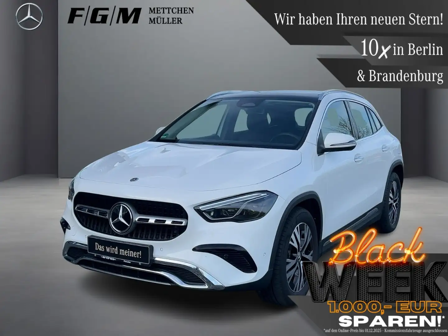 Mercedes-Benz GLA 250 4M Progressive Line Advanced Plus KeyGo Blanc - 1