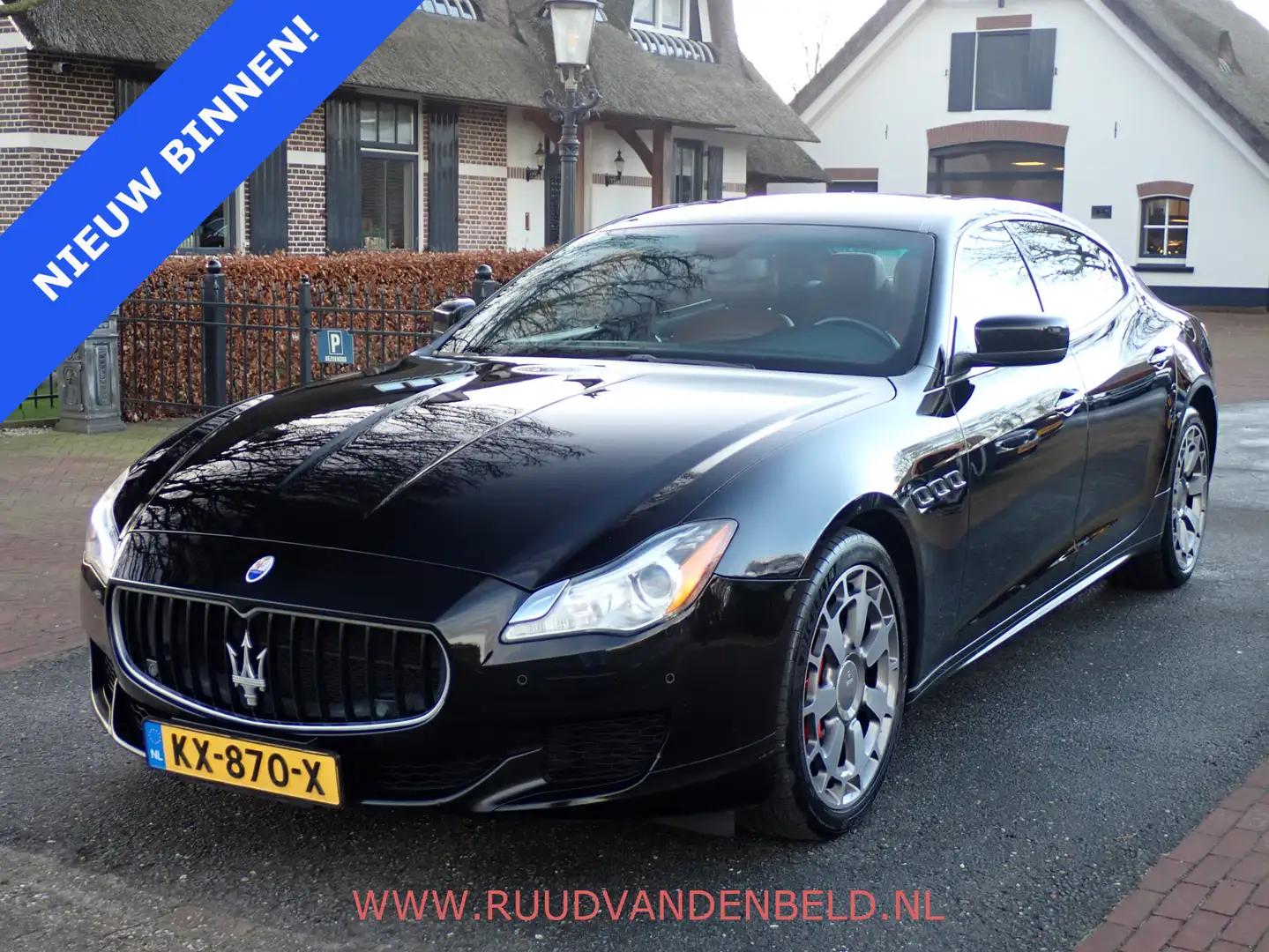 Maserati Quattroporte 3.0 S Q4 20 INCH / NAVI / SCHUIFDAK Noir - 1