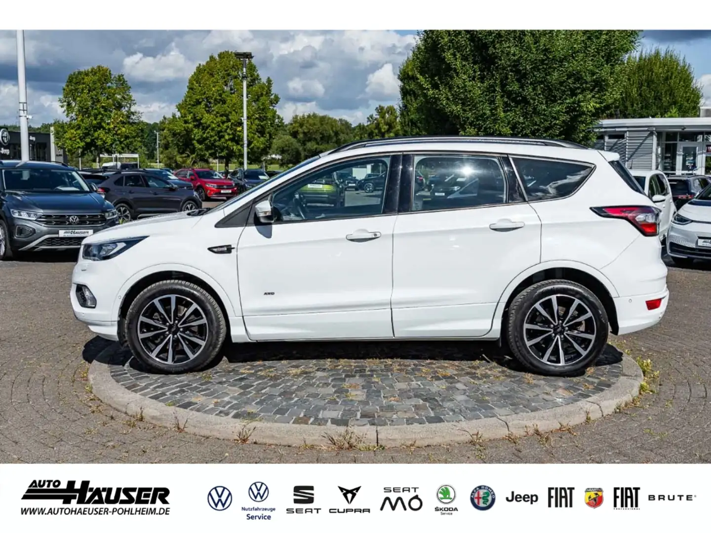 Ford Kuga 1.5 EcoBoost ST-Line 4x4 NAVI KAMERA TEMPOMAT PDC Wit - 2