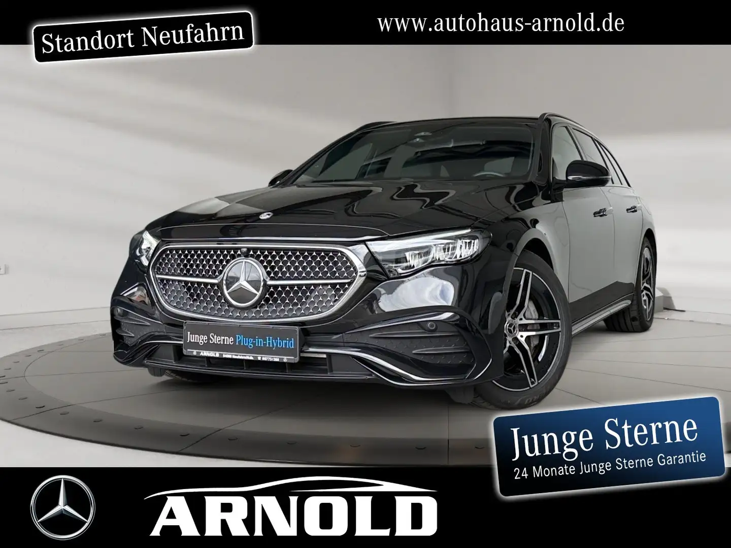 Mercedes-Benz E 300 E 300 T de 4M AMG-Line SUPERSCREEN KeylessGo LED Schwarz - 1