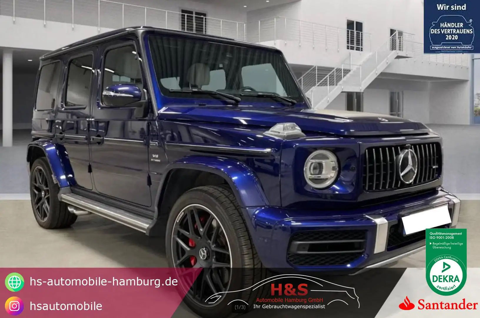 Mercedes-Benz G 63 AMG *Standheizung*AHK Albastru - 1