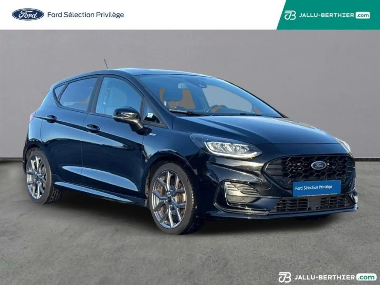 Ford Fiesta 1.0 Flexifuel 95ch ST-Line X 5p Noir - 2