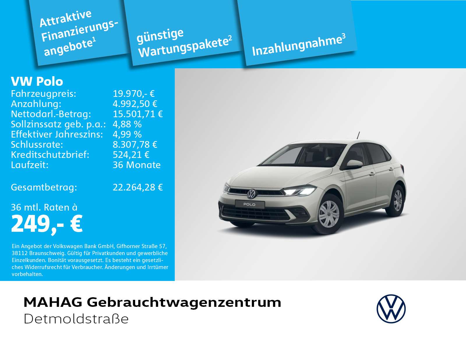 Second hand Volkswagen Polo 1.0