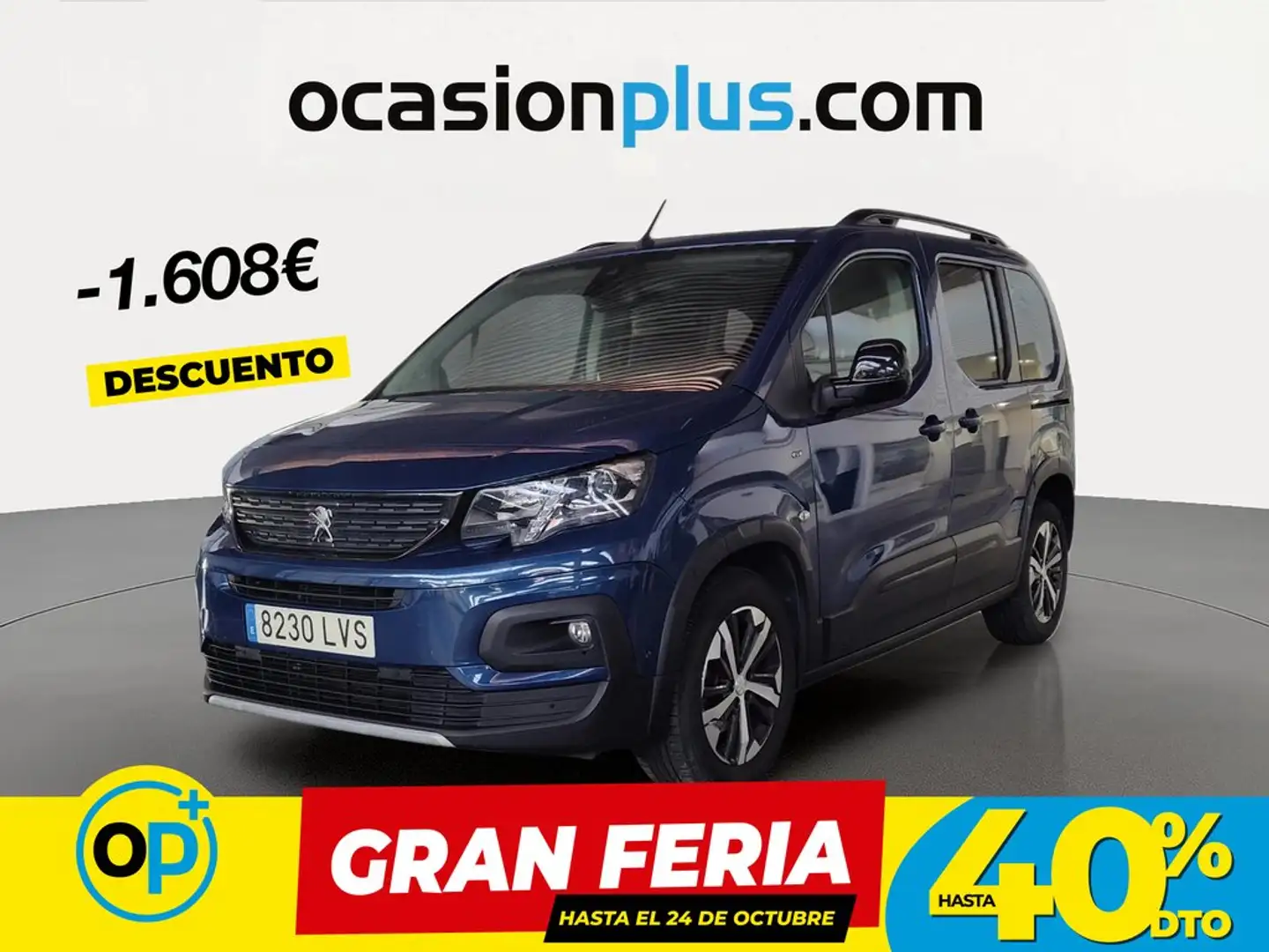 Peugeot Rifter 1.5BlueHDi S&S Standard GT 130 Azul - 1