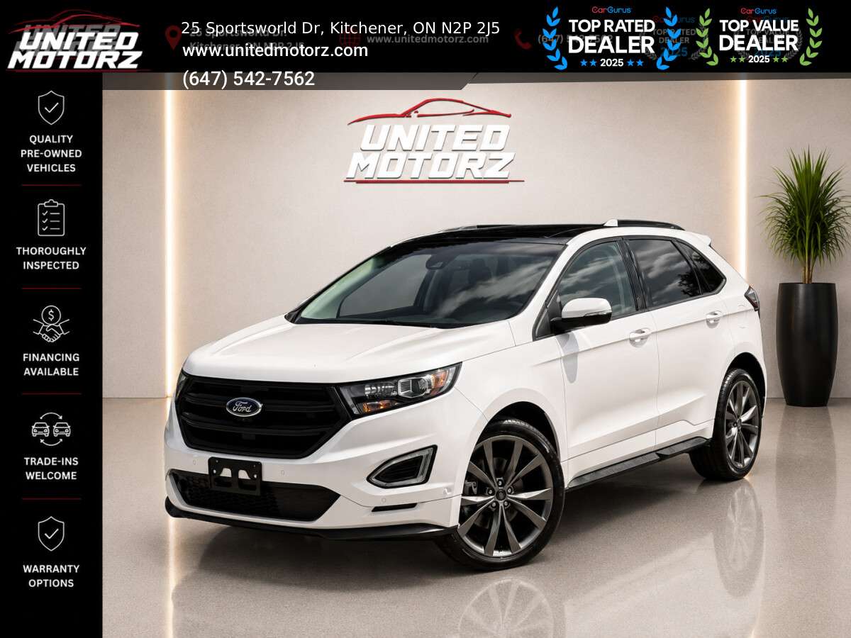 2018 Ford Edge Sport AUTO AWD 2.7L 6cyl~SAFETY CERTIFIED~