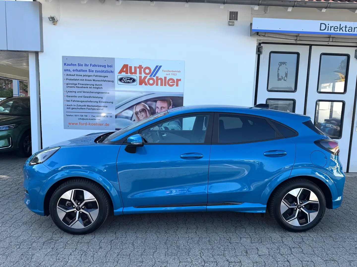 Ford Puma Gen-E  43 kWh  Automatik Blau - 2