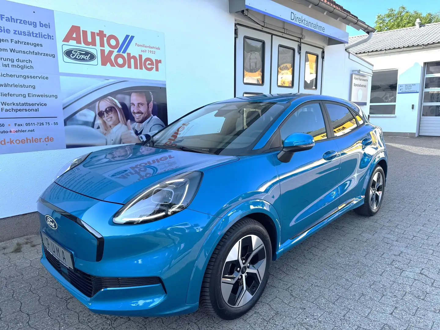 Ford Puma Gen-E  43 kWh  Automatik Blau - 1