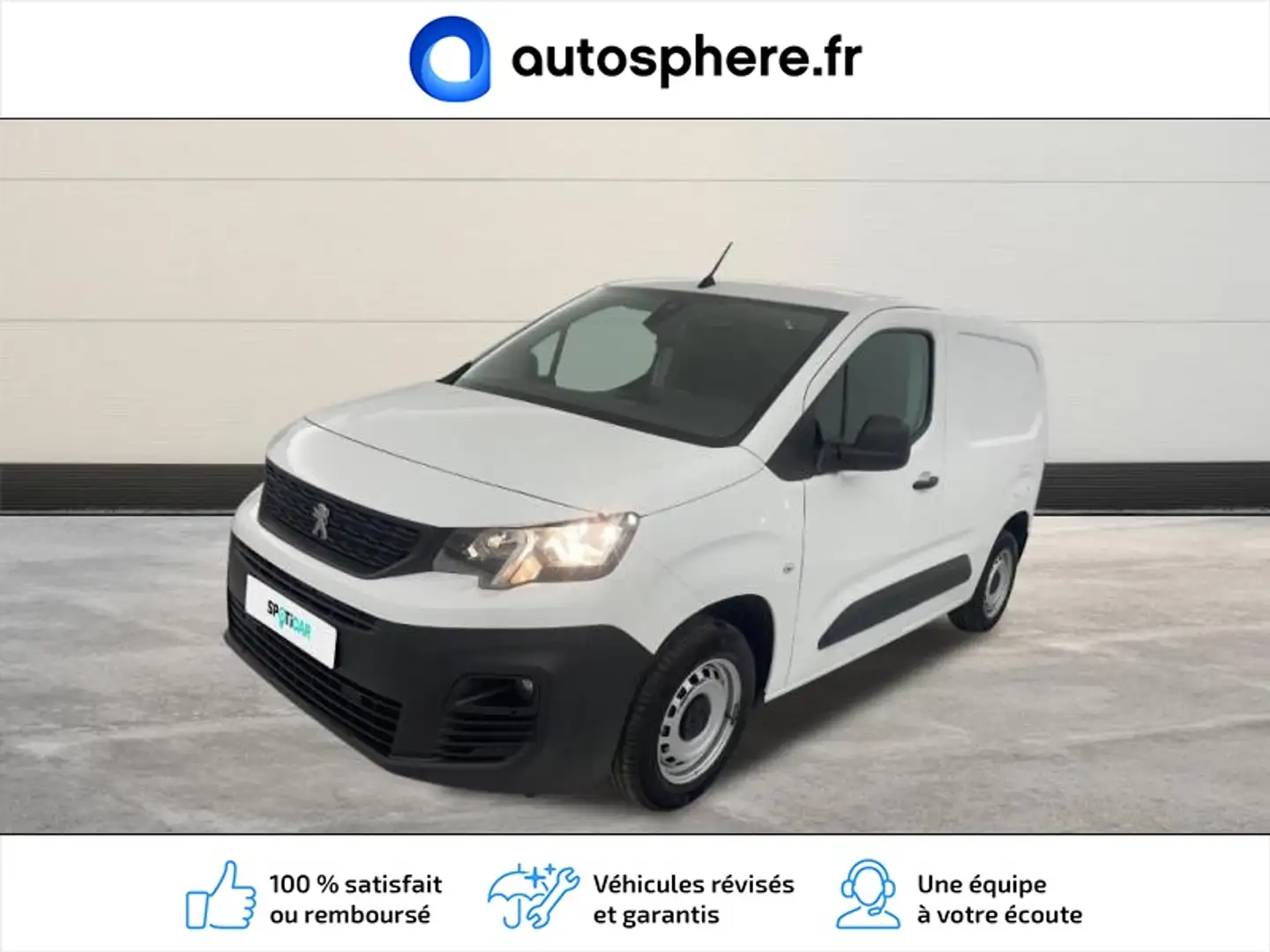 Peugeot Partner Standard 650kg BlueHDi 100ch S\u0026S BVM5 Asphalt - 1