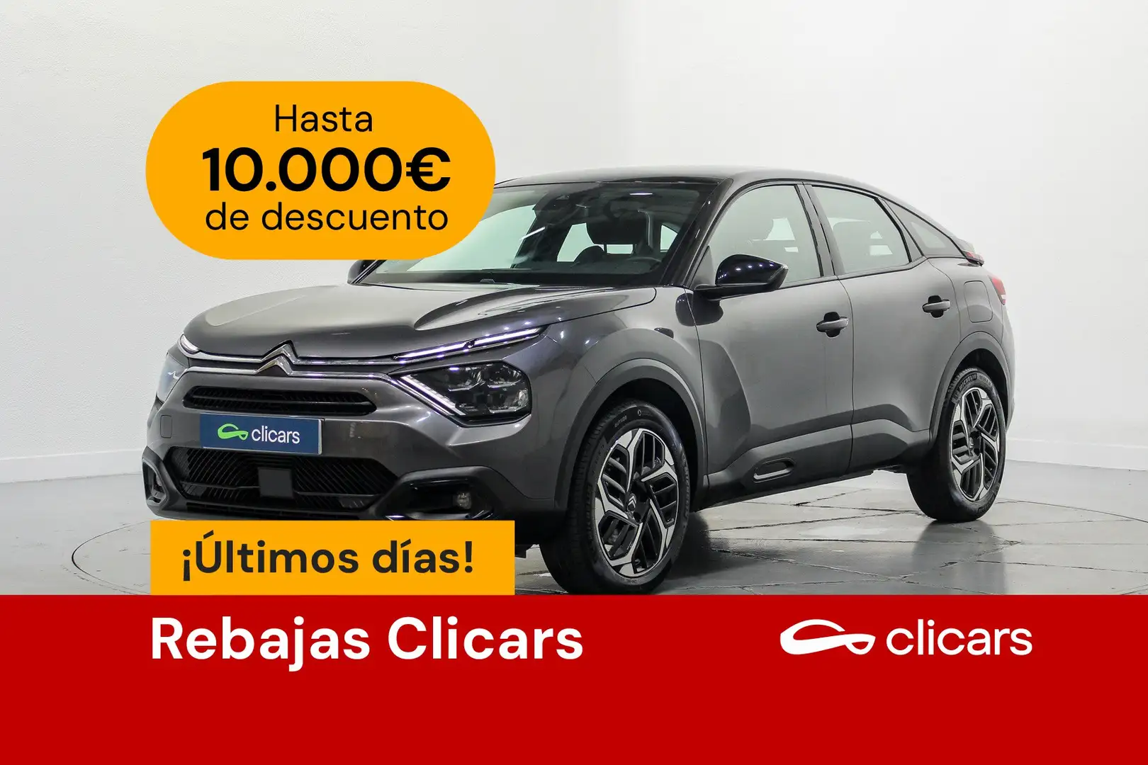 Citroen C4 1.2 PureTech Plus S&S 130 Gris - 1