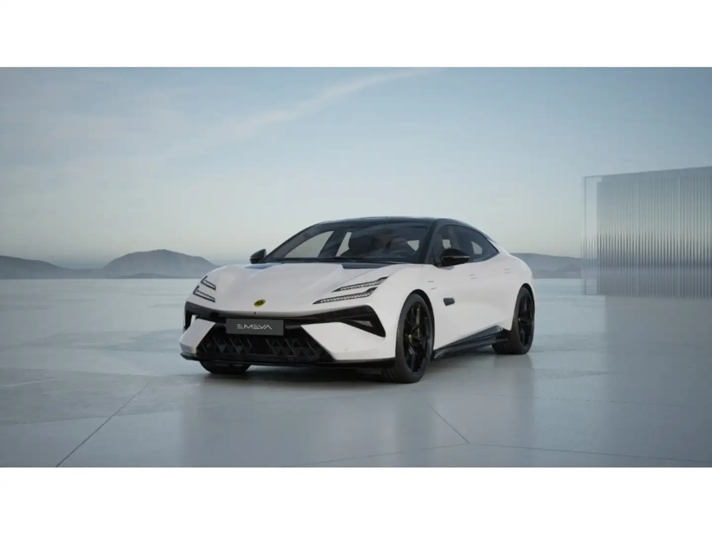 Lotus Emeya S - Akoya White Metallic, Interior Carbon Fiber, S Weiß - 1